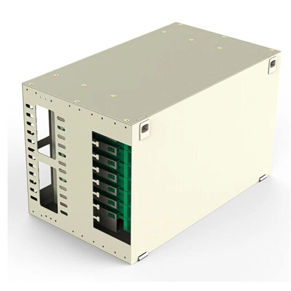 Wiring of the limit switch for the network cabinet door